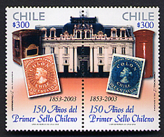 Chilean stamp
